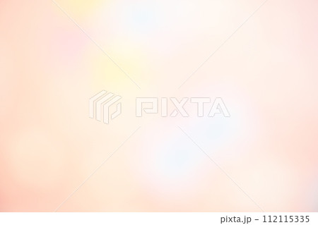 カラフルで柔らかいイメージのカラーグラデーションの背景素材 112115335