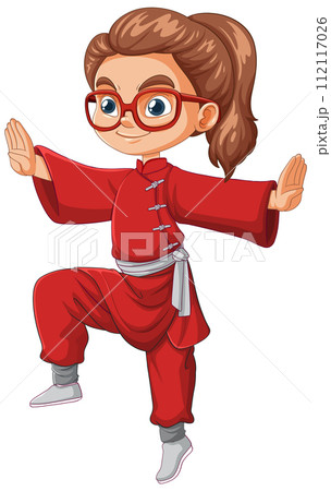 Young Martial Artist in Training 112117026