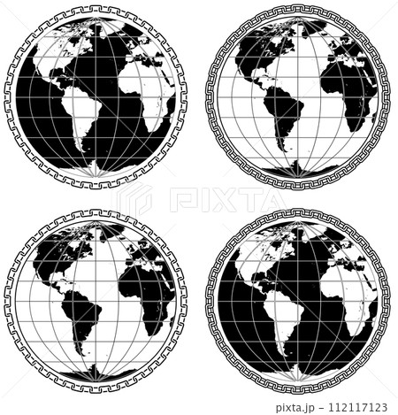 Planet earth surrounded by chains Planet earth surrounded by chains 112117123