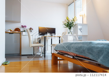 Studio apartment interior 112117414