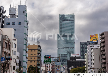 Abeno Harukas in the Tennoji Ward in Osaka, Japan the tallest skyscraper in Osaka 300 meters tall 18 February 2024 Abeno Harukas in the Tennoji Ward in Osaka, Japan the tallest skyscraper in Osaka 300 meters tall 18 February 2024 112118128