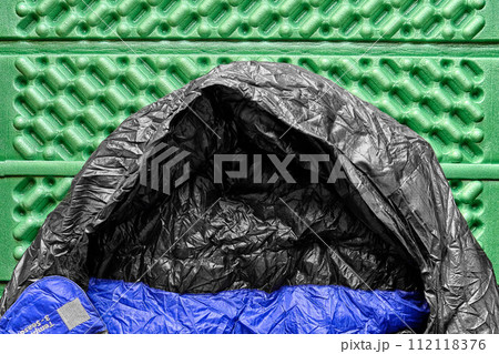 シュラフ（パープル×グリーン） 112118376