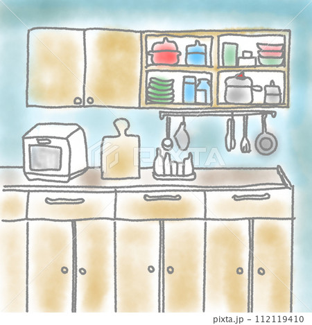 かわいいキッチン かわいいキッチン 112119410