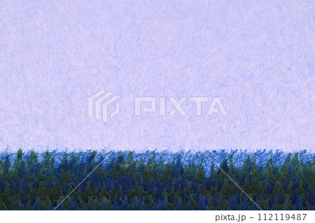 和紙による日の出前の水平線イメージの背景素材 和紙による日の出前の水平線イメージの背景素材 112119487