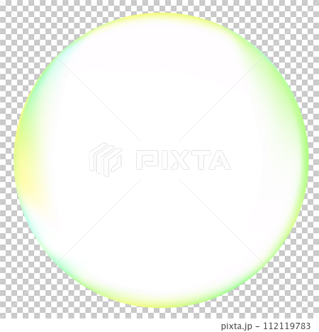 シャボン玉　黄緑 112119783