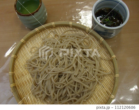 そば打ち体験の蕎麦 112120686