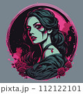 Impressive girl design vector illustration 112122101