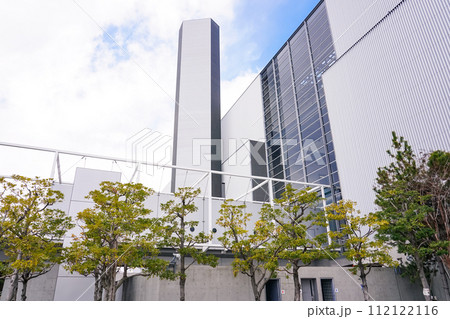 ガラス張りの清掃工場 エコリアムこと広島市環境局中工場 112122116