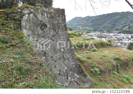 小島陣屋跡 大手道と櫓台石垣 小島陣屋跡 大手道と櫓台石垣 112122199