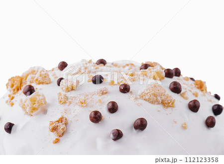 easter bun isolated on white background 112123358