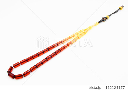 Yellow and red beads sequenced, short rosary, tespih tesbih Yellow and red beads sequenced, short rosary, tespih tesbih 112125177