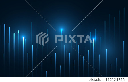 Dark blue abstract technology background with business candle stick graph chart of stock market investment trading concept Dark blue abstract technology background with business candle stick graph chart of stock market investment trading concept 112125733