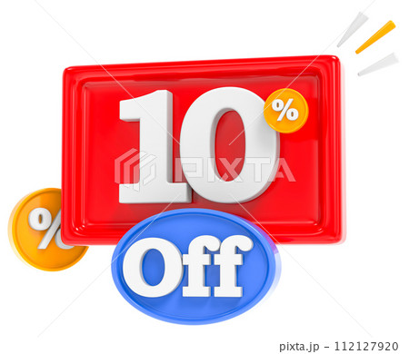 Discount Up To Percent 3D Render 112127920