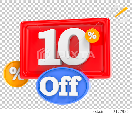 Discount Up To Percent 3D Render Discount Up To Percent 3D Render 112127920