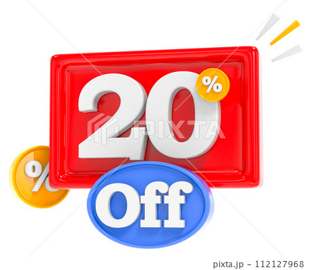 Discount Up To Percent 3D Render Discount Up To Percent 3D Render 112127968