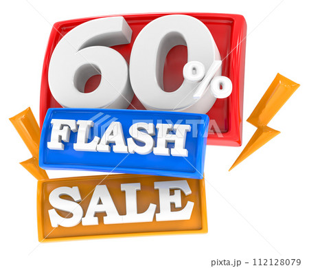Mega Sale Discount Up To Percent 3D Render 112128079