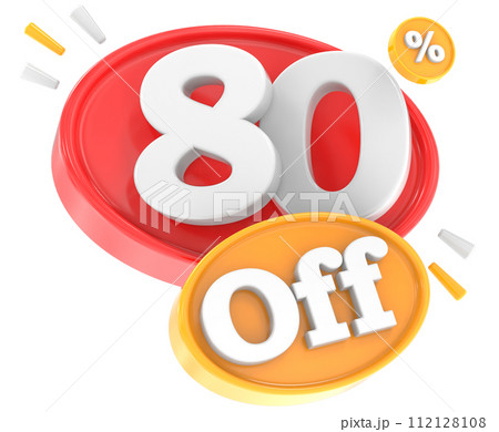 Mega Sale Discount Up To Percent 3D Render Mega Sale Discount Up To Percent 3D Render 112128108