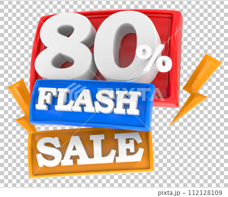 Mega Sale Discount Up To Percent 3D Render Mega Sale Discount Up To Percent 3D Render 112128109
