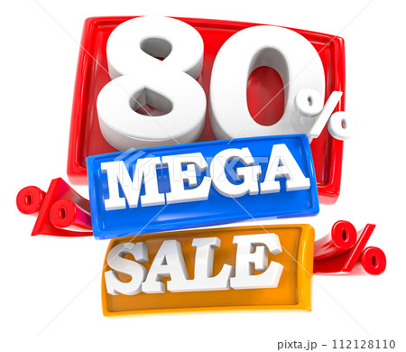 Mega Sale Discount Up To Percent 3D Render 112128110