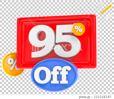 Mega Sale Discount Up To Percent 3D Render 112128147