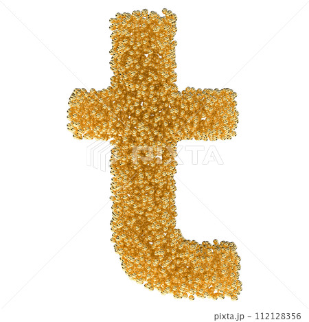 Ball Font 3D Render 112128356