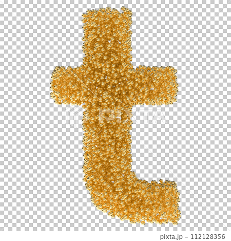 Ball Font 3D Render 112128356