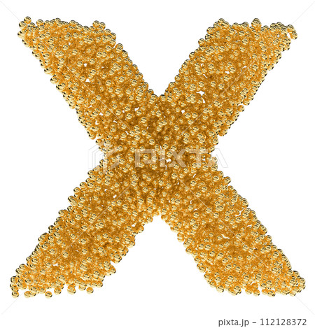 Ball Font 3D Render Ball Font 3D Render 112128372