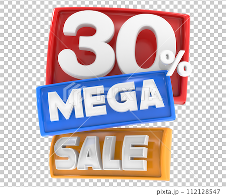 Mega Sale Discount Up To Percent 3D Render 112128547