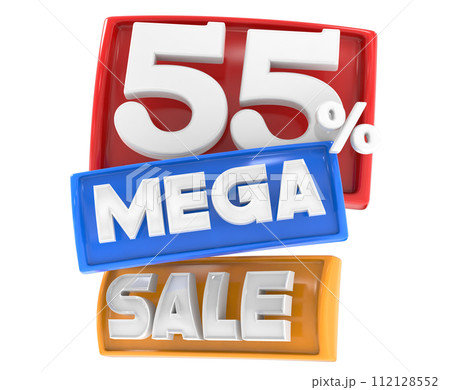 Mega Sale Discount Up To Percent 3D Render 112128552