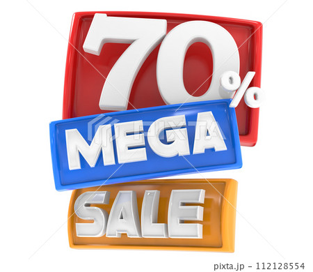 Mega Sale Discount Up To Percent 3D Render 112128554