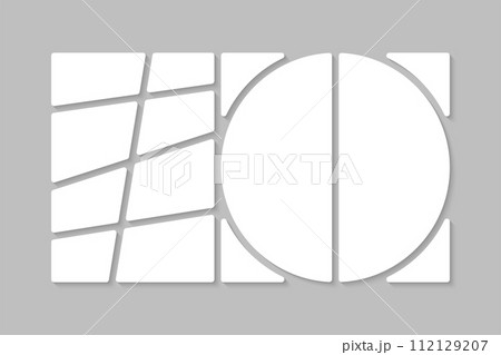 Template collage of ten frames, images, photo Template collage of ten frames, images, photo 112129207