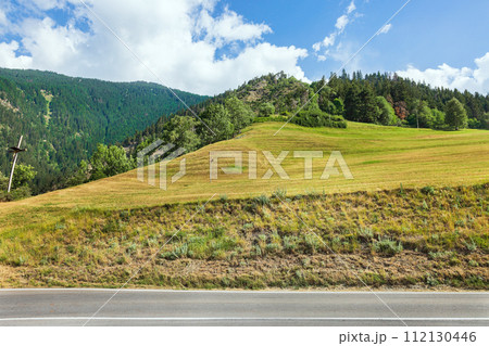 mountain landscape of swiss alps 112130446