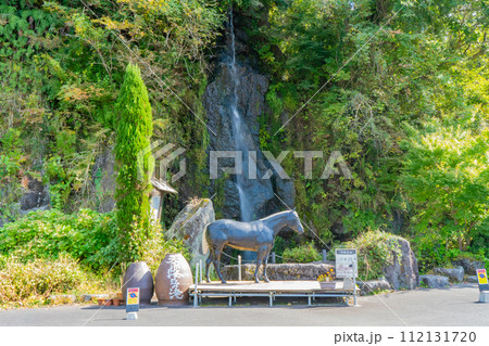 トンネルの駅の天孫降臨の滝（高千穂町） 112131720