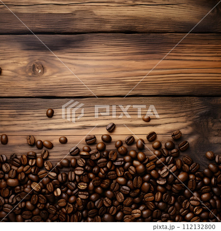 Coffee beans and drink coffee	 112132800