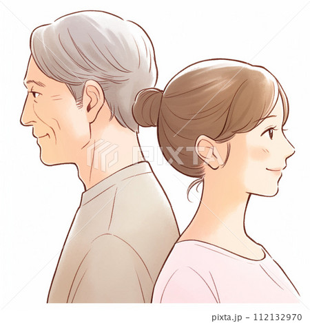 共に人生を歩んできた夫婦 112132970