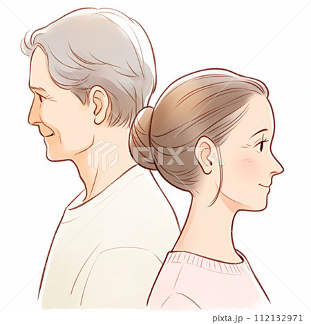 共に人生を歩んできた夫婦 112132971