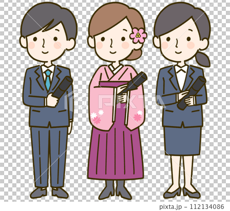大学・短大の卒業式 112134086