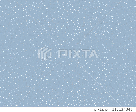 Snow fall. Vector drawing pattern 112134349