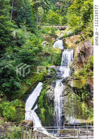 waterfall in Triberg Germany 112138577