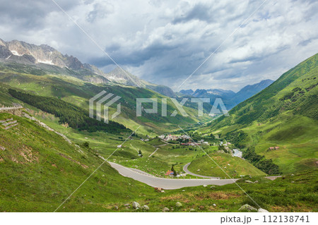 mountain landscape of swiss alps mountain landscape of swiss alps 112138741