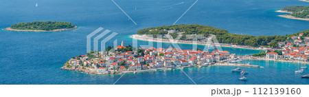 Cityscape of Primosten in Croatia Cityscape of Primosten in Croatia 112139160