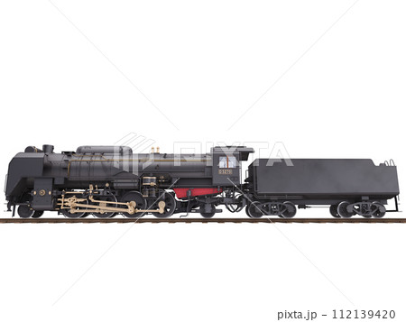d型蒸気機関車 112139420
