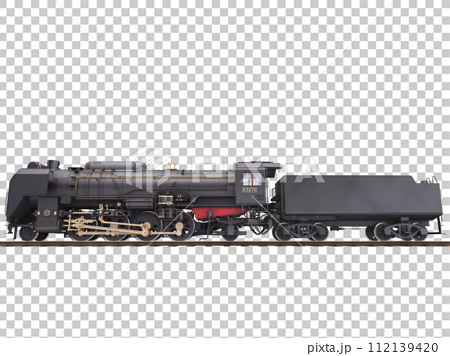 d型蒸気機関車 112139420