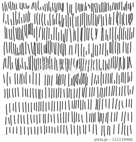 Vertical Hand drawn black short lines. Tiny brush strokes. Vertical Hand drawn black short lines. Tiny brush strokes. 112139466