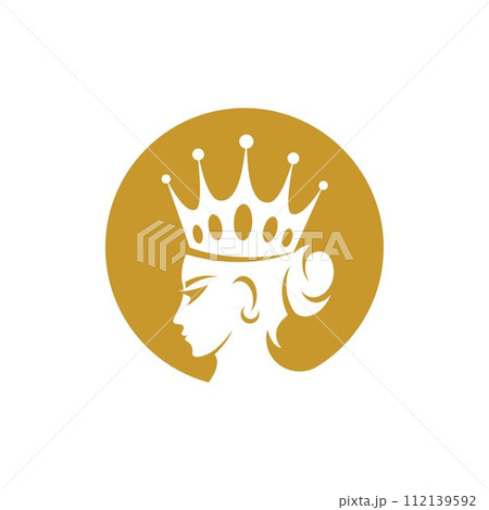 Queen logo images illustration Queen logo images illustration 112139592