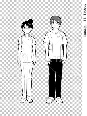 Nurse men and women 112140095