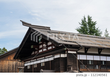 秋田県横手市の増田の町並みの歴史的建造物 秋田県横手市の増田の町並みの歴史的建造物 112140561