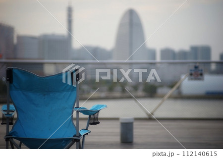 海の見えるデッキとアウトドアチェア 海の見えるデッキとアウトドアチェア 112140615