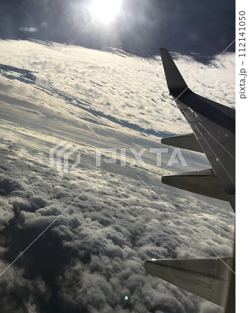 飛行機から見た空 飛行機から見た空 112141050
