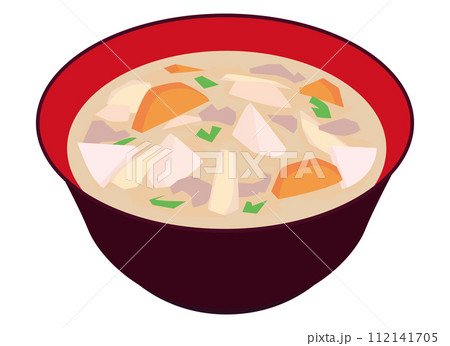 あったかい豚汁 112141705